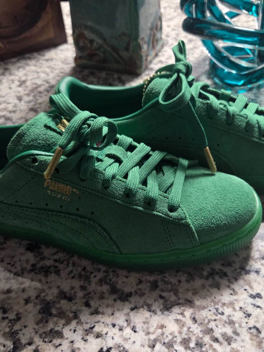Puma x Haribo Suede “Amazon Green” – Size 8(6C) - Picture 3 of 7